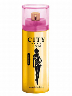 City Perfumes In Gold