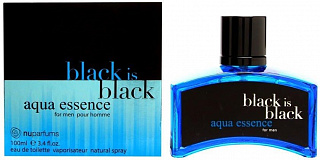 Nu Parfums Black Is Black Aqua Essence